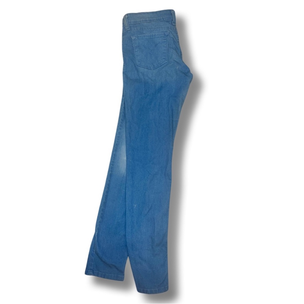 Ocean Blue Skinny Levi Jeans - Picture 2 of 5